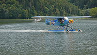 Wasserflugzeug-Verkehr am Stubenbergsee