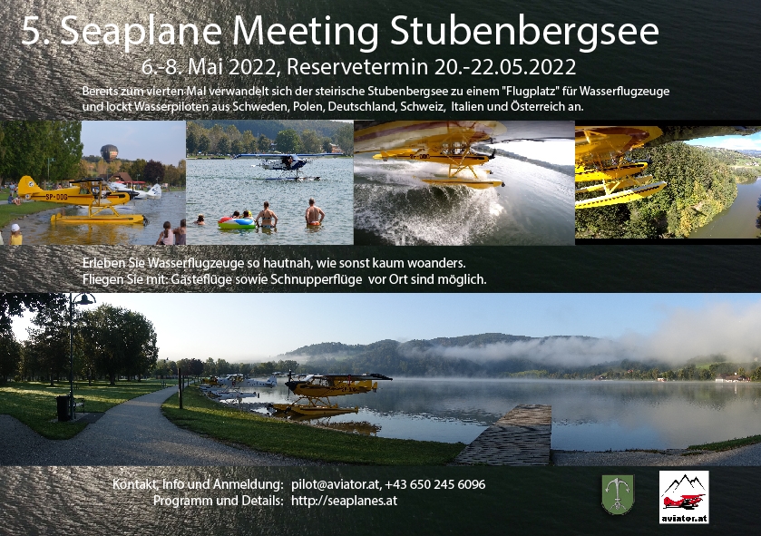 Info zu 5. Seaplane Meeting Stubenbergsee 2022, Aviator.at