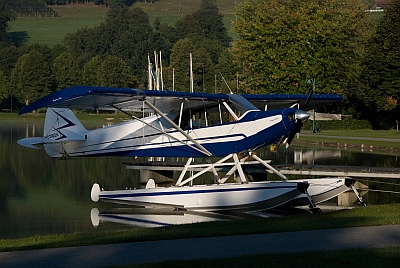 Piper PA-18-150 Super Cub Amphibian mit Wipline Floats 2100 Frank Koinzer