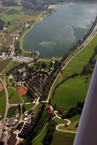 Stubenbergsee aus der Luft